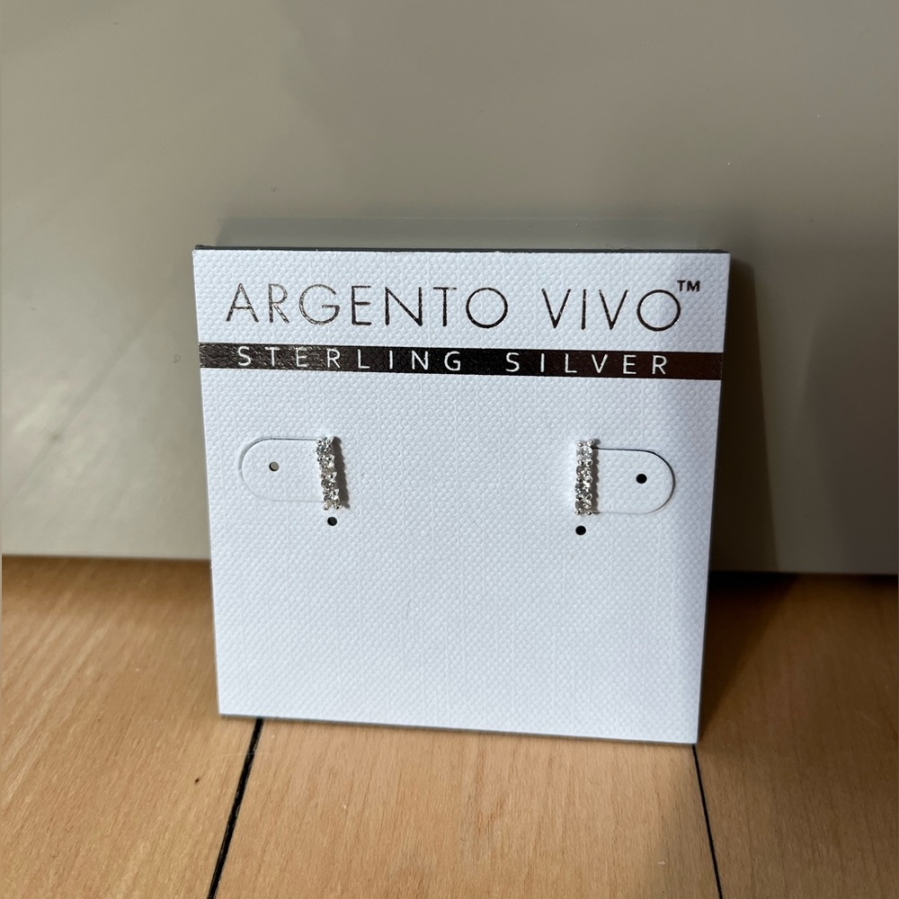 Argento Vivo Stud Earrings